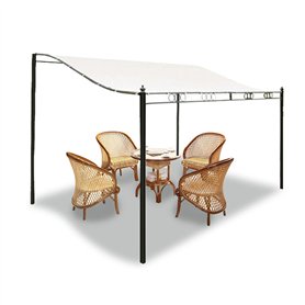 Couverture de Rechange pour Pergola Inclinée 3x2