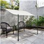 Couverture de Rechange pour Pergola Inclinée 3x2,6m - Toile pour Tonnelle, Toit de Tente Jardin et Fête - 300D Étanche