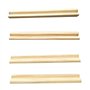 Porte-dominos en bois | Lot de 4 petits supports solides en bois portables - Cadeaux amusants pour les amis Jeux de Mahjong Port