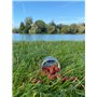 CarpeXpert - Pop-up Pepper Pulse - 15mm - Bouillette Flottante Boosté & Hyperprotéiné - Diffusion Continue sur 22h+ - 50g - Appâ