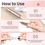Epilateur Sourcil Femme Electrique, Epilateur Visage Femme - Mini Rasoir Rechargeable Tondeuse Visage Sourcils, Aucun Risque de 