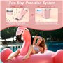 Rasoir Electrique Femme, Tondeuse Femme Intime: 4 en 1 Maillot Rasoir Epilateur Tondeuse Életctriques Indolore pour Bikini/Aisse