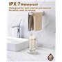 Jet Dentaire Hydropulseur Sans fil:Detartreur Dentaire avec 3 Modes et 4 Buses, Hydropulseurs et Irrigateurs Oral Dentaire Recha