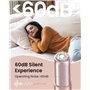 Rasoir Visage Femme Electrique Rechargeable: Rasoir Femme Electrique 2 Têtes Rechange, Doux et Indolore, Design Compact, Epilate