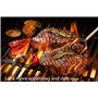 GFTIME 7637 44,5 CM Grille Cuisson pour Weber Spirit I & II 200, Spirit 200 E-210, E-220, S-210, S-220 (Boutons de Commande Avan
