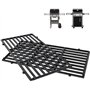 GFTIME 7637 44,5 CM Grille Cuisson pour Weber Spirit I & II 200, Spirit 200 E-210, E-220, S-210, S-220 (Boutons de Commande Avan