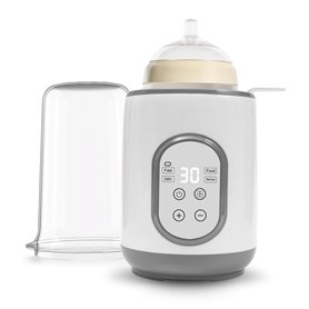 Bixury Chauffe Biberon Électrique Rapide 8 en 1 Chauffe Biberon Multifonction 220V 50W Décongelation Chauffe Petit Pots avec Con