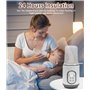 Bixury Chauffe Biberon Électrique Rapide 8 en 1 Chauffe Biberon Multifonction 220V 50W Décongelation Chauffe Petit Pots avec Con