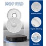 SOBEAU Accessoires pour ECOVACS DEEBOT X5 Omni /X5 Pro, 1 Brosse Principale, 4 Filtres HEPA, 6 Brosses Latérales, 6 Chiffon, 4 S