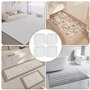 12 Pièces Anti Derapant Tapis, Tapis Antidérapant Autocollant Antidérapant Tapis Vacuum Tech, Anti Glisse Tapis Gardez Votre Tap