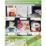 Sinlaw 100 Sacs Sous Vide Alimentaire, Sacs sous Vide gaufrés Combo Maison 20x30 cm,Sac Congelation Sous Vide pour Toutes les Ma
