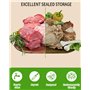 Sinlaw 100 Sacs Sous Vide Alimentaire, Sacs sous Vide gaufrés Combo Maison 20x30 cm,Sac Congelation Sous Vide pour Toutes les Ma