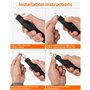 Outils Rotatif Multifonction Avec 104 Accessoires, 5000-18000 tr/min Outil Rotatif sans fil, 5 Vitesse Perceuse sans fil Mini, p