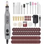 Multifonction Outils Rotatif Avec 95 Accessoires