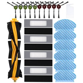 Kit d'accessoires pour Ecovacs Deebot Ozmo 950 920，1 brosse principale