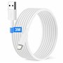 Bamkey Câble Chargeur iPhone 3M [Certifié MFi]