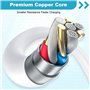 Bamkey Câble Chargeur iPhone 3M [Certifié MFi], Long Câble iPhone Cable lightning USB pour iPhone 14/13/12/11/Pro Max/XS/XR/8/7/