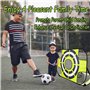 Lubibi Lot de buts de football pour enfant,But de Football 2 en 1,But de Football Pliable,Pop-up But de Foot Cage avec Sac Range