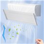 SLTAXAR 90 * 27cm Déflecteur de Vent Pour Climatiseur Réglable Déflecteur Climatisation Deflecteur Climatisation Murale Déflecte