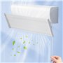 SLTAXAR 90 * 27cm Déflecteur de Vent Pour Climatiseur Réglable Déflecteur Climatisation Deflecteur Climatisation Murale Déflecte