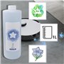 Geoviizon Solution de Nettoyage Accessoires Compatible avec ECOVACS DEEBOT T30 Omni/X2 Omni/T20 Omni/X1 Omni/X1e Omni/ X1 Turbo/