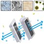 Geoviizon Lot de 18 accessoires de rechange compatibles avec ECOVACS X5 Omni (1 brosse principale, 4 brosses latérales, 4 filtre