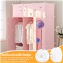 LANSKYLAN 20 Pcs Connecteur en Plastique de Cube Connecteurs Cubiques en Plastique Clip Organisateur Modulaire en Rainure Croisé