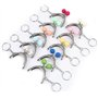 PRETTYLE Lot de 10 fermetures à clic pour porte-monnaie faites à la main avec perles acryliques, 5 cm