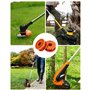 20 Pcs Fil Coupe Bordure Compatible avec Coupe Bordure WORX,Ø 1,65mm & 3m Bobine Fil Coupe Bordure,Ligne de Bobine de Coupe de R