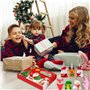 Chennyfun Calendrier de l'Avent de Noël 2024, Compte à Rebours Noël avec 24 Peluche Mignonnes, Décorations De Noël, Cadeaux d’An