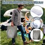 REDKNOT Moustiquaire pliable 190 x 90 x 90 cm - Moustiquaire pop-up pliable rapide et portable - Tente de camping épaisse avec f