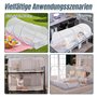 REDKNOT Moustiquaire pliable 190 x 90 x 90 cm - Moustiquaire pop-up pliable rapide et portable - Tente de camping épaisse avec f