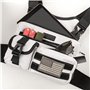 Fitdom Sac de Poitrine Tactique pour Homme avec Support de téléphone intégré. Ce Gilet EDC Rig Pouch est Parfait pour Les entraî