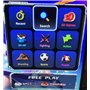 Console d'arcade avec 26800 Jeux rétro et Jeux 3D avec LED à Couleurs changeantes, système Audio et joysticks ovales