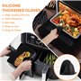 Votoko 17 Pcs Accessoires Air Fryer pour Ninja, 7,6-9,5L Dual Air Fryer Accessoires, Accessoire de Friteuse à Air avec Moule Sil