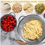 Lot de 5 Passoire Cuisine Inox Micro-PerforéE Avec Poignées Pour égouttage Rapide - Pour PâTes, Fruits, Riz, Légumes