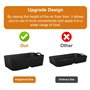 POFIBO Moule Silicone pour Ninja Foodi Flexdrawer 10,4 L AF500EU - 3PCS Réutilisable Airfryer Moule à Pâtisserie pour Ninja Flex