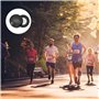 HJIAMA Aimants pour Numéro de Dossard 4 Paires de Boucle Magnétique Clips Ronds Noirs Clips Magnétiques pour Marathon Fermement 