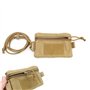 HJIAMA Sacoche Outils Ceinture, Nylon Ceinture à Outils avec Lanière, Ceinture Porte Outil Marron Clair, Sac de Ceinture pour Ra