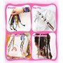 Ophy Kit Bracelet Fille, Kit d'artisanat de Bracelet d'amitié avec Support de Téléphone et 35 Fils avec 16 Décorations DIY, Kit 