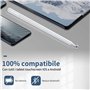 Tigratigro [2 pièces] Stylos pour écran Tactile, Pointe de Disque Haute sensibilité du Stylo capacitif, Universel pour Apple/iPh