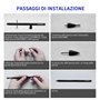 Tigratigro [2 pièces] Stylos pour écran Tactile, Pointe de Disque Haute sensibilité du Stylo capacitif, Universel pour Apple/iPh