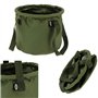 NGT Seau de pêche à la carpe en PVC imperméable pliable idéal pour décrocher 7 l