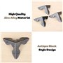 Lot de 8 protections d'angle de style antique avec vis, protection de coin d'armoire, protection de bord pour boîtier en bois, s