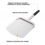 Honsdom Pelle à Pizza 30cm (12 Pouces), Pelle Pizza Perforée en Aluminium Anodisé, Pelle Légère pour Tourner les Pizzas au Four 
