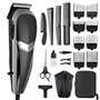 Tondeuse Barbe Homme Cheveux Electriques EU 220V (Noir)