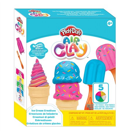 Play-Doh Air Clay 09082 Kit de sculpture à la crème glacée