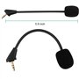 Console de jeu ordinateur casque de jeu Microphone détachable 3.5mm casque réduction du bruit micro écouteurs fournitures pièces