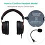 Console de jeu ordinateur casque de jeu Microphone détachable 3.5mm casque réduction du bruit micro écouteurs fournitures pièces