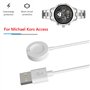 EMMETTBEN Câble de charge USB pour montre connectée Michael Kors Access Gen 4 Gen 5 5E MKT5128 - Accessoire de station d'aliment